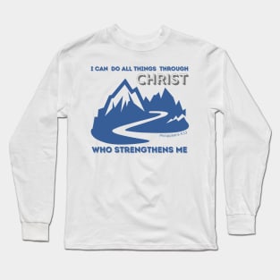 LDS Youth Theme 2023 All Things Through Christ Long Sleeve T-Shirt